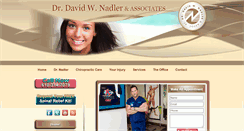 Desktop Screenshot of drdnadler.com